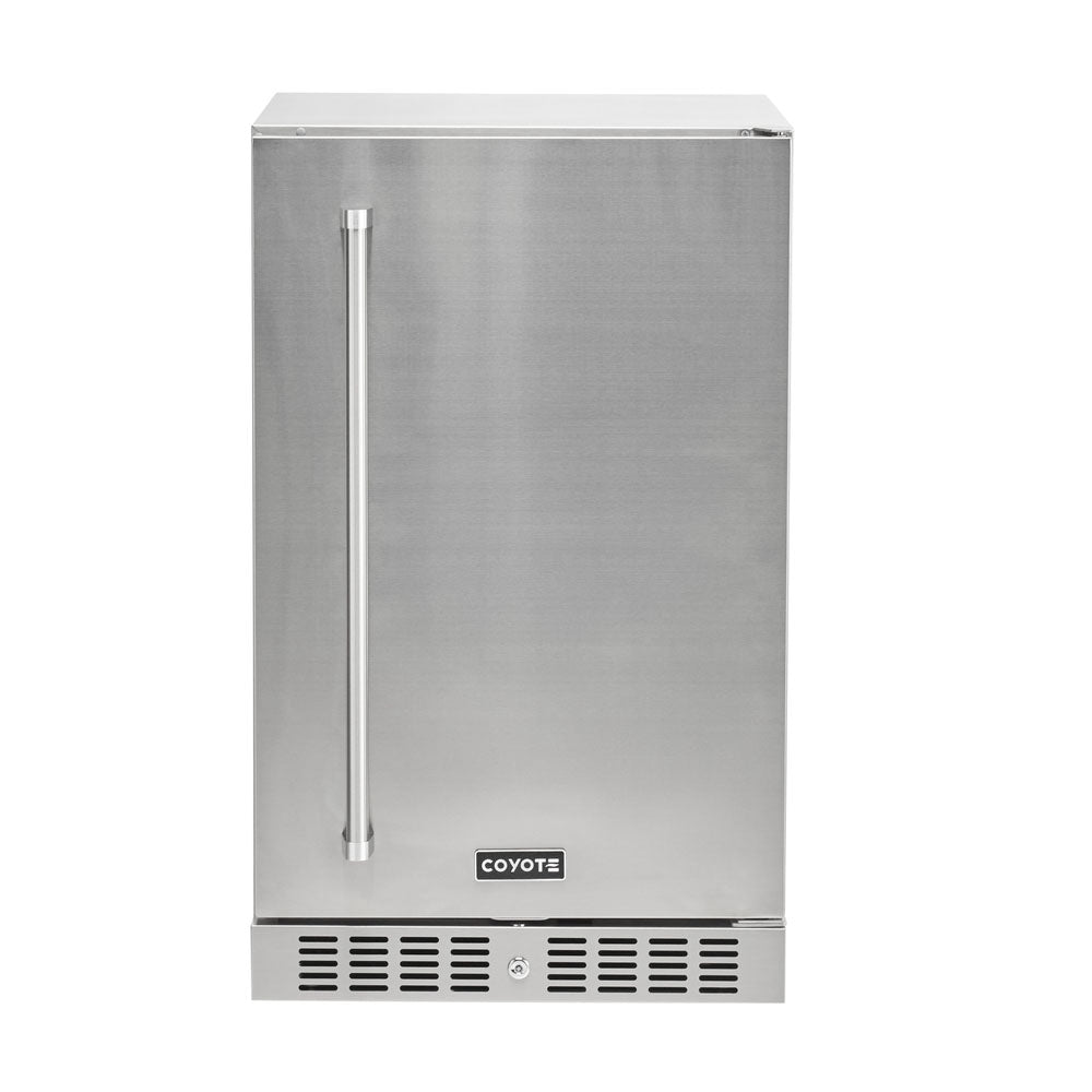 Coyote 21" Outdoor Refrigerator, RH
