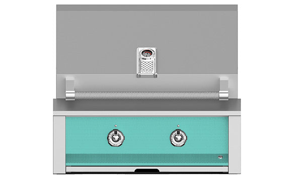 Hestan ASPIRE Grill Built-In 2 U-Burner Rotisserie 30"