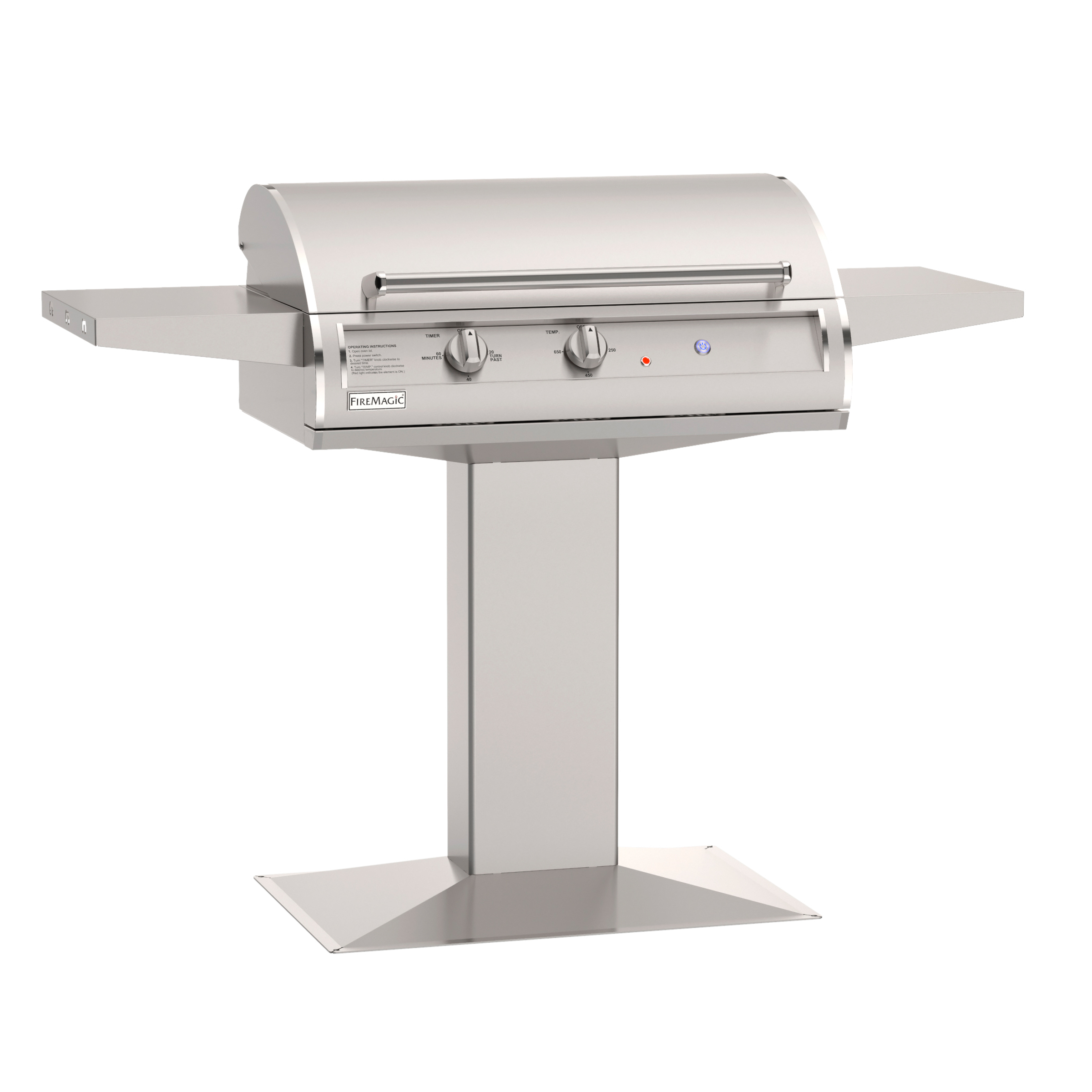 Fire Magic 30 Inch Post Mounted Analog Electric Grill