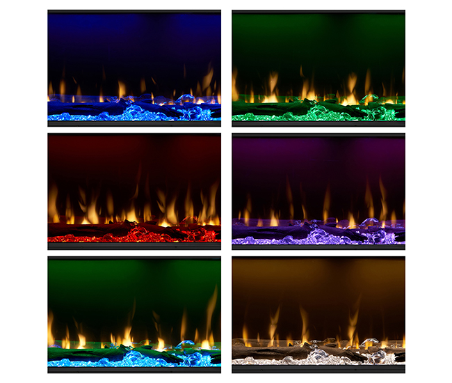 Dimplex 100" Bold Electric Fireplace Insert