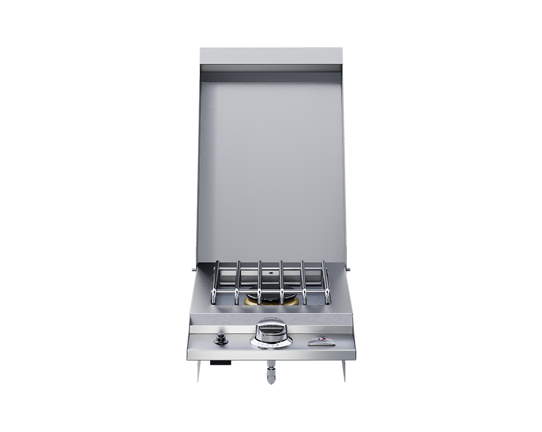 Delta Heat Single Side Burner, Drop In, LP (Blue L