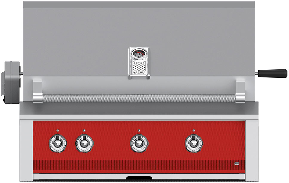 Hestan ASPIRE Grill Built-In 2 U-Burner 1 Sear Rotisserie