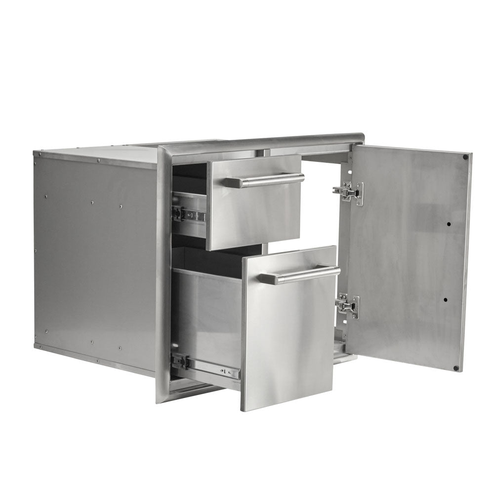 Coyote Combo Drawer 31" - 2 Drawer Cab and Single Door