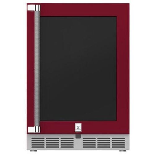 Hestan Outdoor Refrigerator 24" Lock Dual Zone Right Hinged