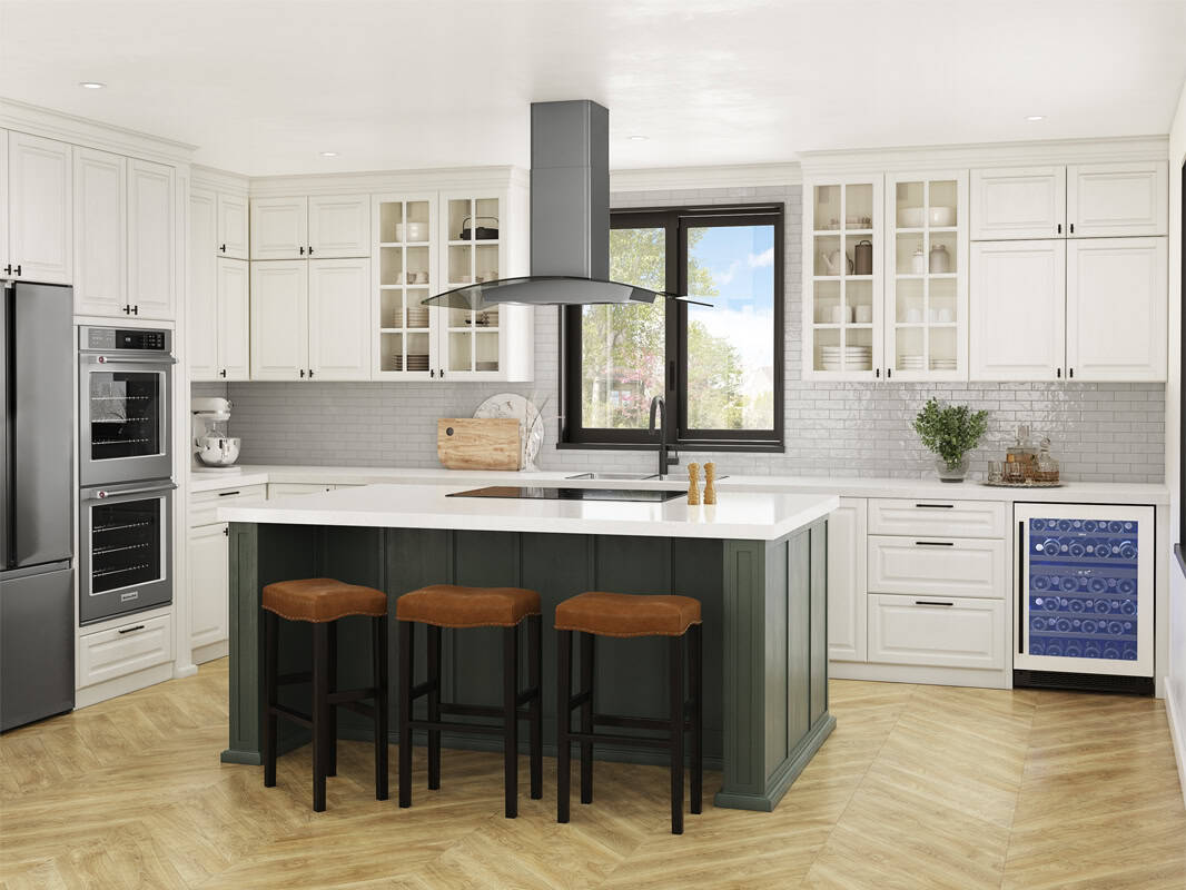 Zephyr Ravenna Island Hood 90cm
