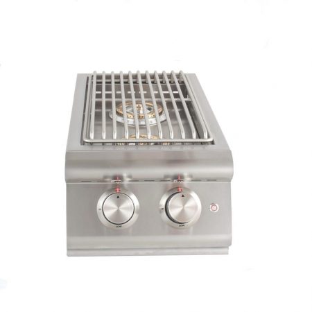 Blaze Built-In Premium LTE Double Side Burner with Lights (Propane)