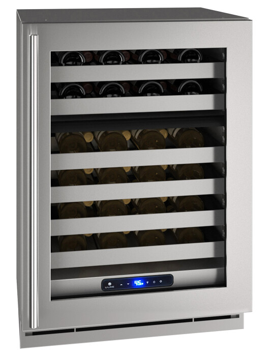 U-Line® 15" Stainless Steel Wine Captain® Wine Cooler