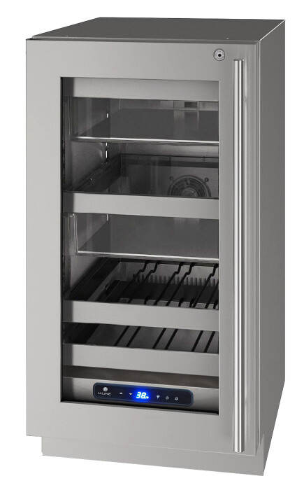 U-Line® 18" Stainless Steel Beverage Center