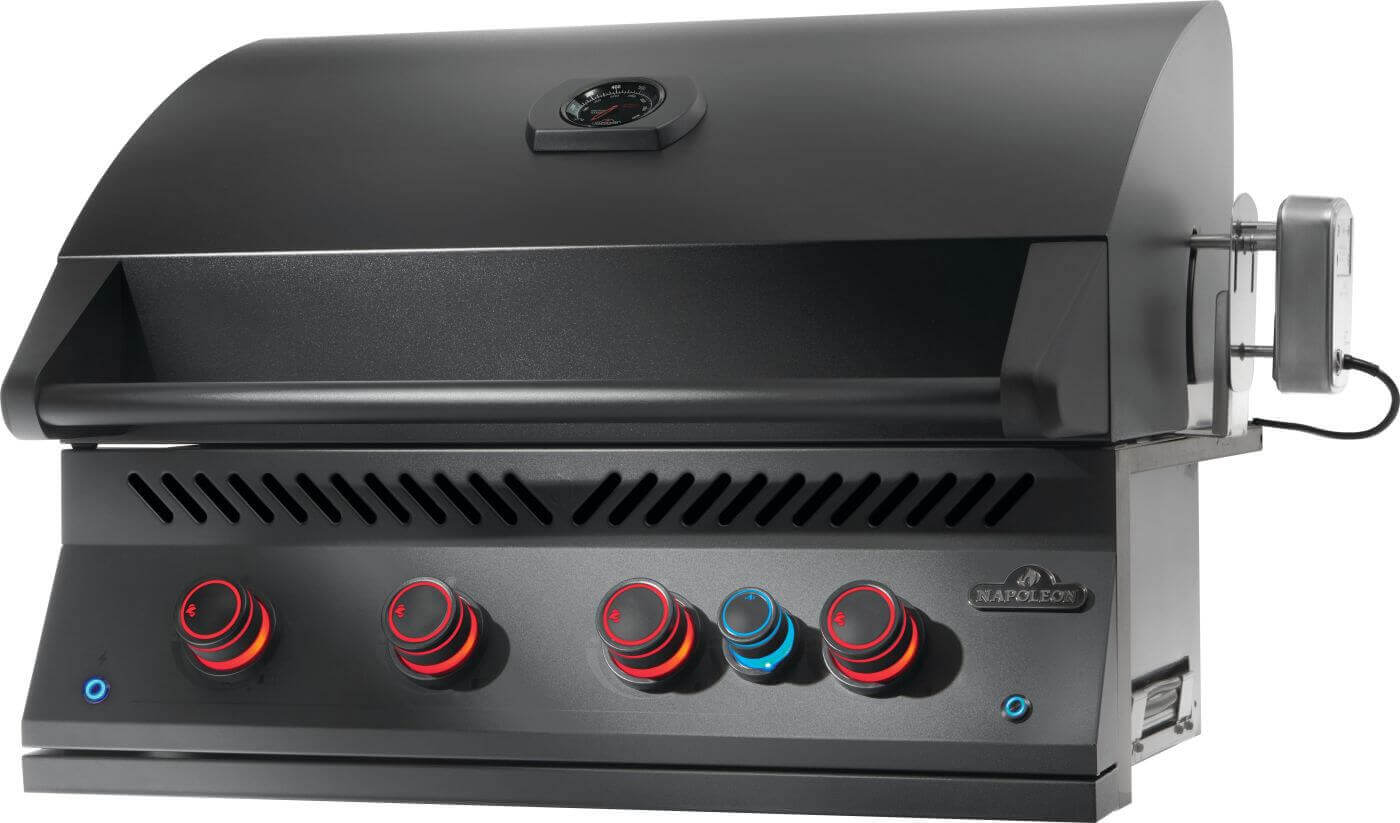Built In 700 Series 32" RB Matte BLK NG Grill